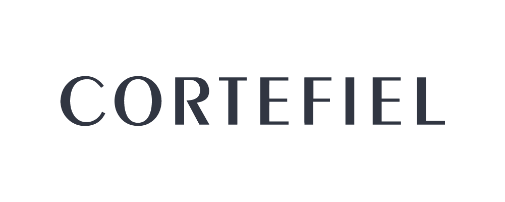 Cortefiel logo in black