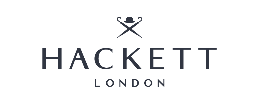 Hackett London logo in black