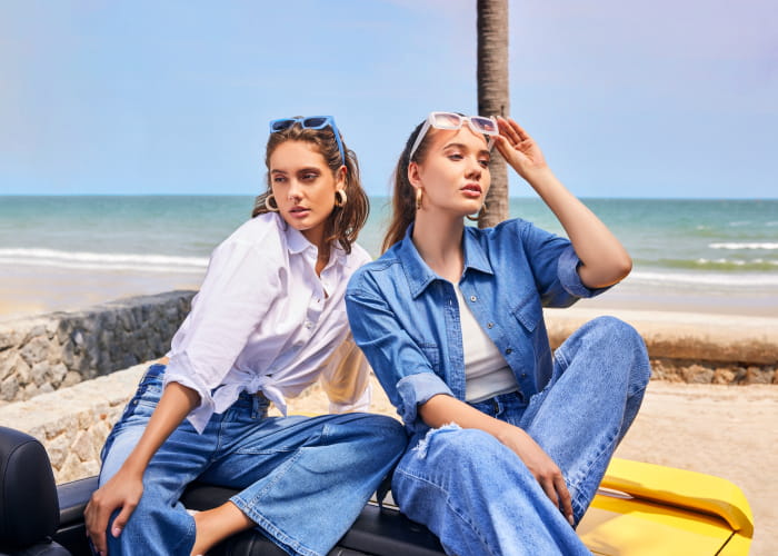 le Union fashion model — Indian retail collection managed with Nextail Description: Style Union campaign imagery, featured in Nextail case study