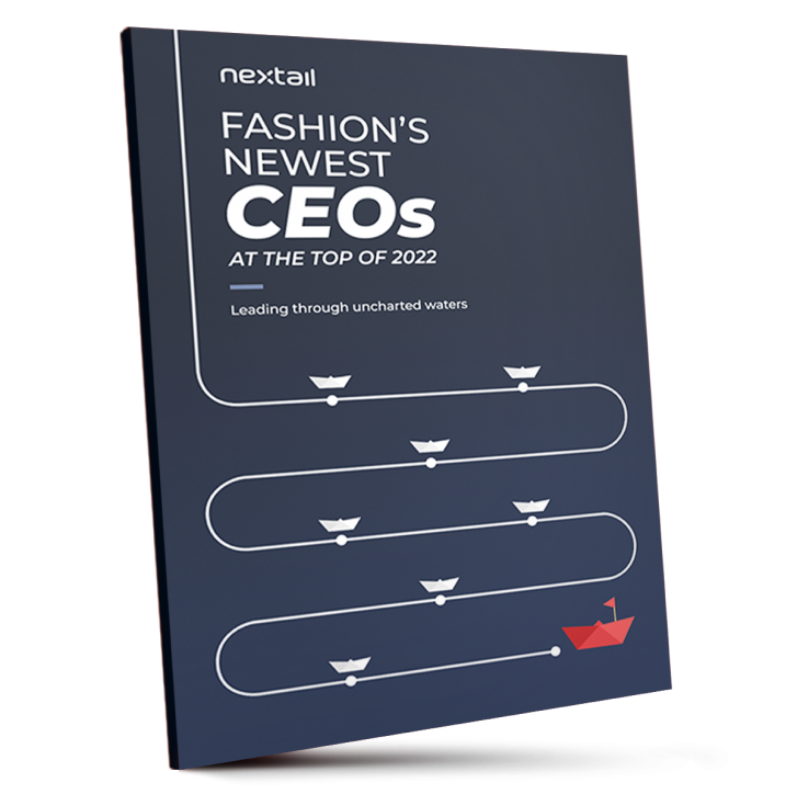 Nextail Fashion's Newest CEOs at the top of 2022 report cover page