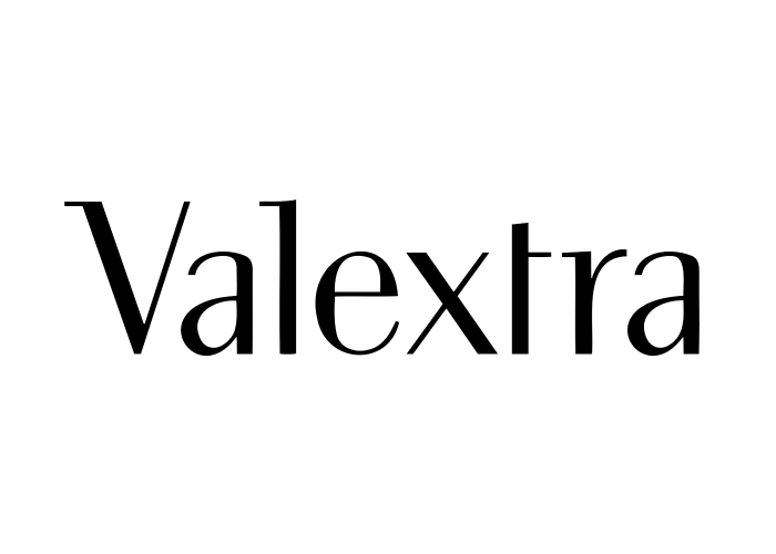 Valextra black logo