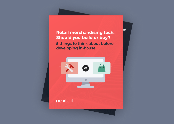 retail merchandising solutions build vs buy